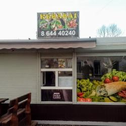 Valgis išsinešimui, kebabai